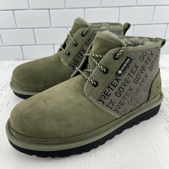 Mens UGG Boots Size 8 Chukka Neumel GTX Gore Tex Waterproof Wool Lining Suede - Picture 3 of 12